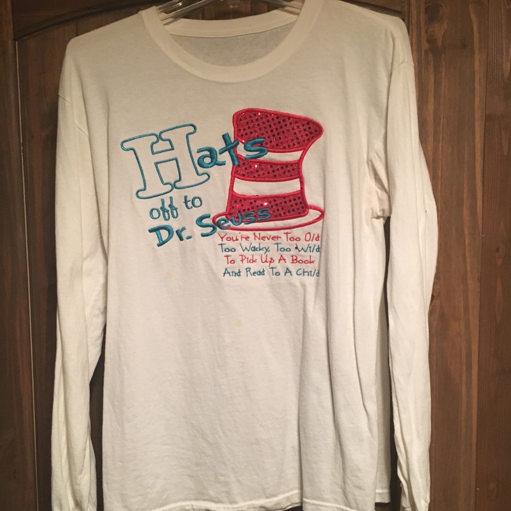 Dr Seuss long sleeve tshirt